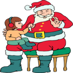 Santa & Child 3