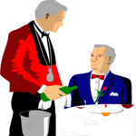 Waiter Pouring Wine