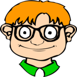 Boy Wearing Glasses
