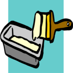 Paintbrush & Tray