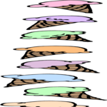 Ice Cream Cone Border
