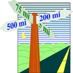 Directional Sign
