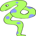 Spotsnake Standing