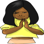 Girl Clapping
