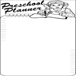 Preschool Planner Frame