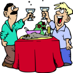 Men Toasting 1