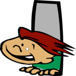 Boy in Wind
