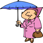 Woman with Umbrella