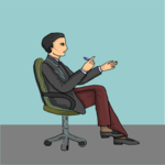 Man Sitting 2