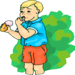 Boy with Ice Cream