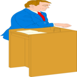 Man at Podium 6