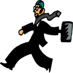 Businessman Running 4