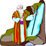 Moses at Mount Sinai