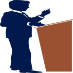 Man at Podium 5