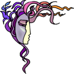 Mask with Vines 2