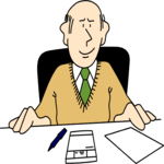 Man at Desk 01