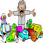 Boy with Toys 1
