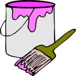 Paintbrush & Can 07
