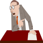 Businessman at Desk 09