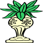Planter with Plant