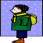 Child in Snow