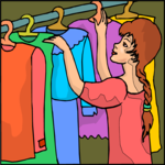 Girl in Closet