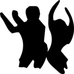 Dancing - Silhouette 1