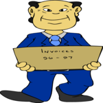 Carrying Box of Invoices