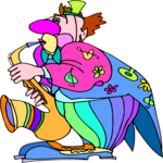 Saxophonist - Clown