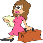Businesswoman Walking