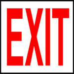 Exit 1