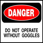 Wear Goggles 1