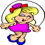 Girl Jumping Rope 4