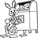 Mailing Letters - Rabbit