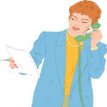 Talking on Phone 03