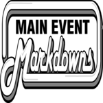 Main Event Markdowns