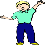 Boy Waving 1