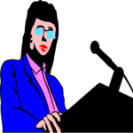 Woman Speaking