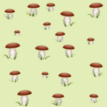 Mushrooms Background