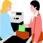 Cashier & Customer