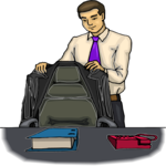 Man at Desk 4