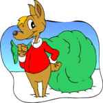 Reindeer & Sack