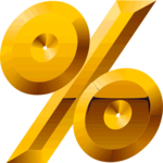 Gold  Italic %