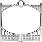 Iron Gate Frame