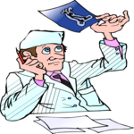 Doctor with X-Ray 1