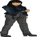 Girl Wearing Jacket 7