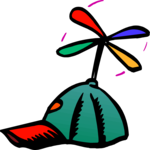 Hat with Propeller