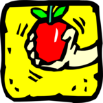 Apple in Hand 1