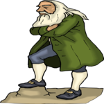 Old Man Thinking