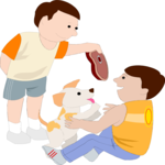 Boys & Dog